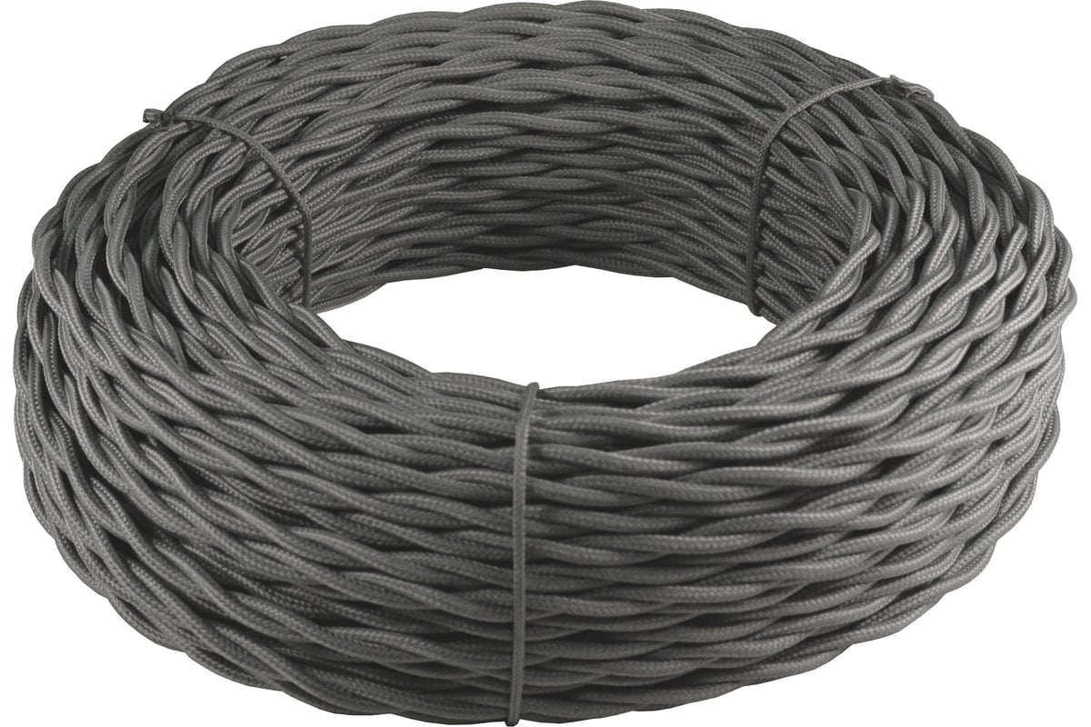 Провод Retrika 2x2.5 серый, 50м RP-225010 - выгодная цена, отзывы ...