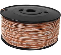 1-парный кроссировочный кабель TWT 24 AWG, бухта 500 метров, бело-оранжевый CRS1PAIR-OR TWT-CRS1PAIR-OR