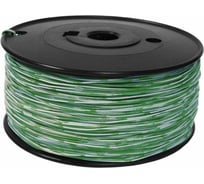 1-парный кроссировочный кабель TWT 24 AWG, бухта 500 метров, бело-зеленый, CRS1PAIR-GN TWT-CRS1PAIR-GN