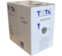 Кабель TWT UTP, 4 пары, Кат. 5e, LSZH, серый, 305м в кат., серия XL 5EUTP-XL-LSZH TWT-5EUTP-XL-LSZH