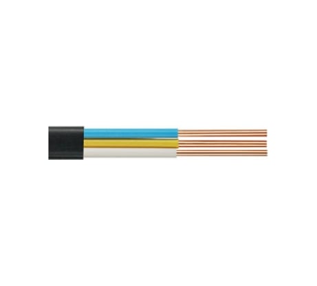 Кабель ВВГп-нг черный 3x2,5 (50 м) ОМК 4620752530189