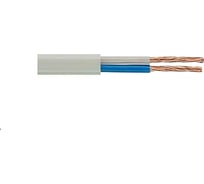 Провод ПУГНП белый 2х1,5 (20 м) ОМК 4620752530714