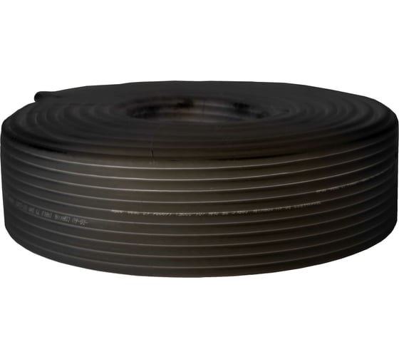 Внутренний коаксиальный кабель TWIST RG-6U, 75 Ом CCA, черный, 100м COAX-RG6-CСS-48-IN-BL-100