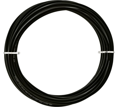 Внутренний коаксиальный кабель Retic RG-6U, 75 Ом CCA, черный, 15м COAX-RG6-CСS-48-IN-BL-15