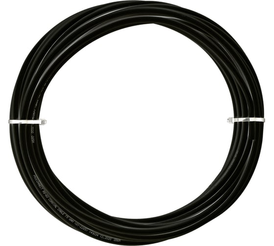 Внутренний коаксиальный кабель TWIST RG-6U, 75 Ом CCA, черный, 15м COAX-RG6-CСS-48-IN-BL-15 1
