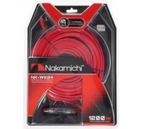 Набор проводов для подключения 4х канального усилителя NAKAMICHI 4Ga, ССА, блистер NK-WK24 NAK-NK-WK24