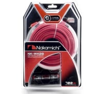 Набор проводов для подключения 4х канального усилителя NAKAMICHI 8Ga, ССА, блистер NK-WK28 NAK-NK-WK28