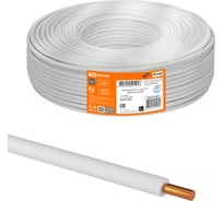Провод ПуВ TDM ELECTRIC (ПВ-1) 1x6,0 ГОСТ (200м), белый SQ0124-0239