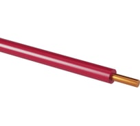 Провод ПуВ TDM ELECTRIC (ПВ-1) 1x0,75 ГОСТ (1000м), красный SQ0124-0211