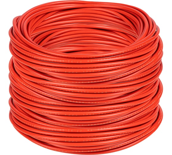 Провод ПуВ TDM ELECTRIC (ПВ-1) 1x2,5 ГОСТ (500м), красный SQ0124-0229