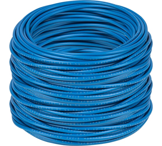 Провод ПуВ TDM ELECTRIC (ПВ-1) 1x4,0 ГОСТ (300м), синий SQ0124-0232