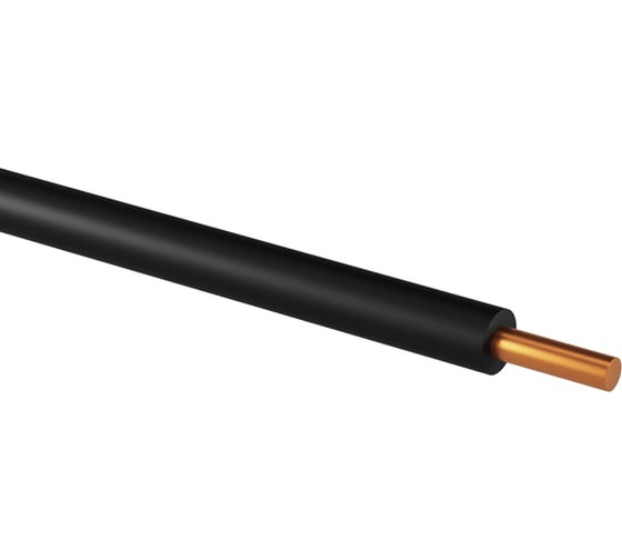 Провод ПуВ TDM ELECTRIC (ПВ-1) 1x4,0 ГОСТ (300м), черный SQ0124-0234