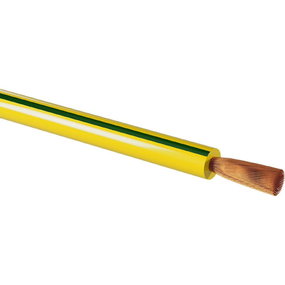 Провод ПуГВ TDM (ПВ-3) 1x16,0 ГОСТ (100м), желто-зеленый SQ0124-0749 ...