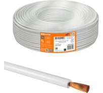 Провод TDM ELECTRIC ПуГВнг(А)-LS 1x1,0 ГОСТ (100м), белый SQ0124-0823