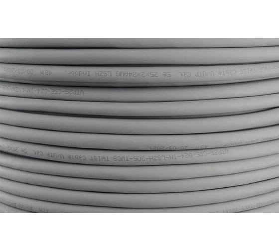 Витая пара TWIST внутренняя, 100м, U/UTP, 25PR, cat. 5e, Cu, LSZH, 24 AWG, UTP25-C5E-G24-IN-LSZH-100