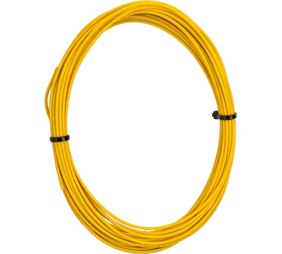 Провод VOLTON ПВАМ 1,5 кв.мм, 10м (желтый) VLT400157