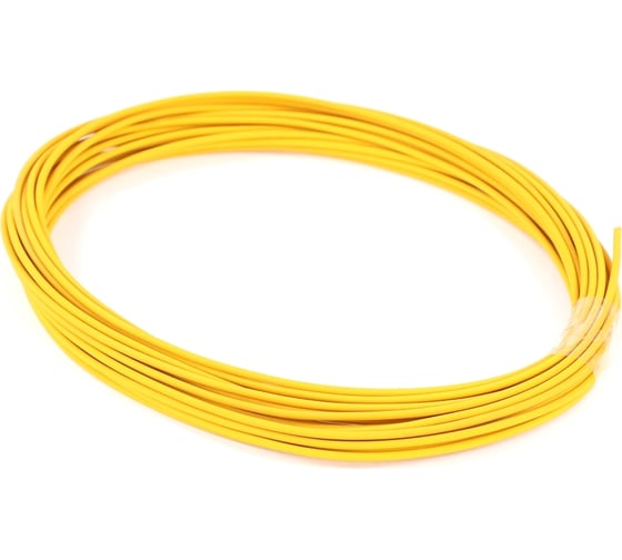 Провод VOLTON ПВАМ 1,5 кв.мм, 10м (желтый) VLT400157