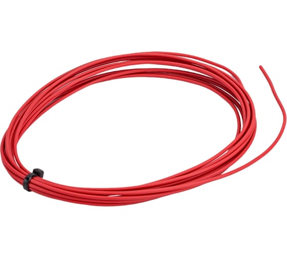 Провод VOLTON ПВАМ 1,5 кв.мм, 5м (красный) VLT400162