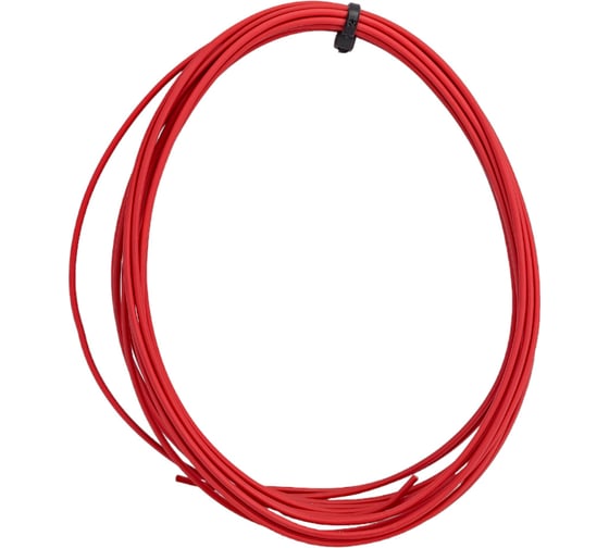 Провод VOLTON ПВАМ 1,5 кв.мм, 5м (красный) VLT400162