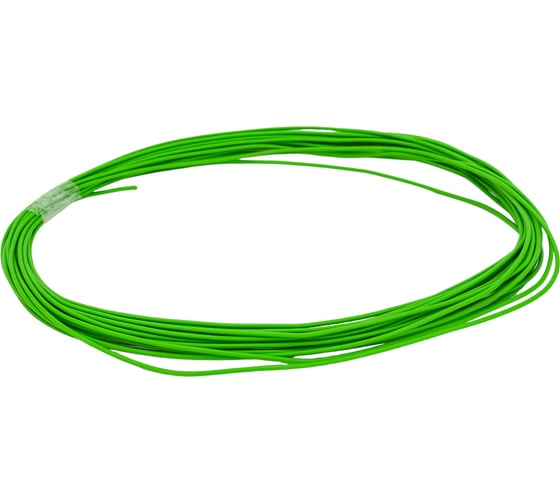 Провод VOLTON ПВАМ 0,5 кв.мм, 10м (зеленый) VLT400115