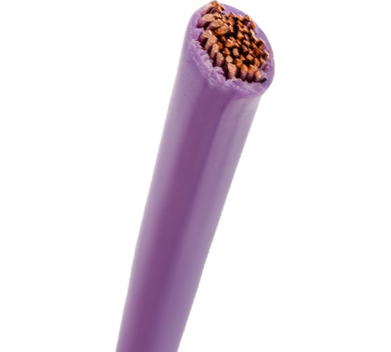 Провод VOLTON ПВАМ 4 кв.мм, 5м (фиолетовый) VLT400108