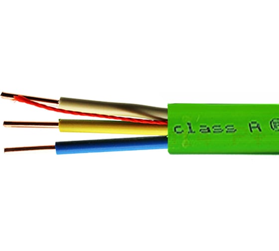 Силовой энергосберегающий кабель EXPERt class ВВГ-Пнг(А)-LS 3x1,5 ок(N,PE)-0,66 100 м 35303