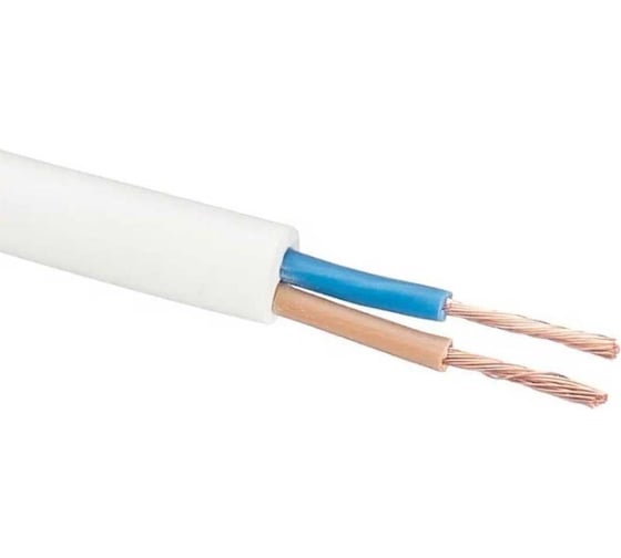 Провод ПВСн iTOK 2x1 ГОСТ белый 50 метров i-KPP-PVSN-210-50-W