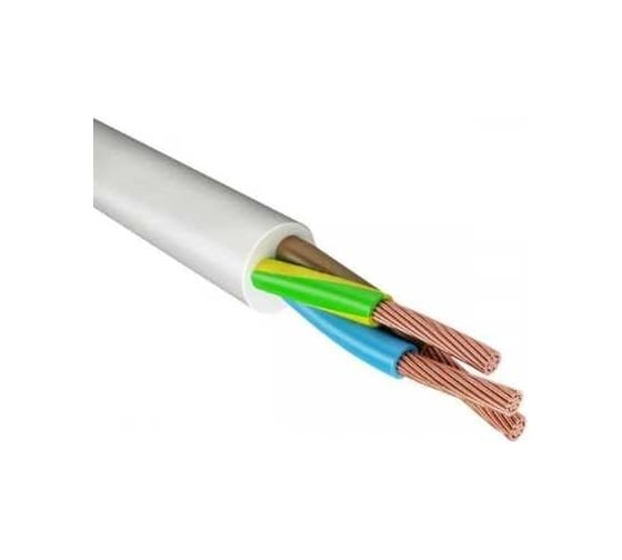 Провод ПВСн iTOK 3x1 ГОСТ белый 50 метров i-KPP-PVSN-310-50-W