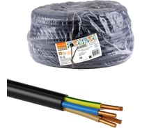 Провод TDM ВВГмбнг(А)-LS 5x6, 220/380, 100м, Народный SQ0117-1432