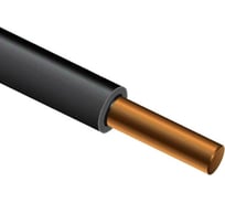 Провод TDM ELECTRIC ПуВнг(А)-LS 1x2,5 ГОСТ на катушке (750м), черный SQ0124-0082