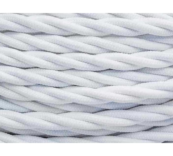 Провод Bironi 2x1,5, белый, матовый, 150 метров B1-424-71-150