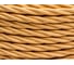 Провод Bironi 2x2,5, золото, глянец, 10 метров B1-425-079-10 2