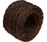 Провод Bironi 2x0,75, коричневый, глянец, 50 метров B1-422-072-50 2