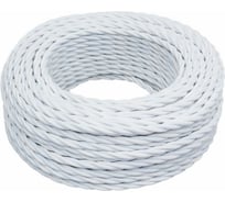 Провод Bironi 3x0,75 белый (матовый) 50м B1-432-71-50