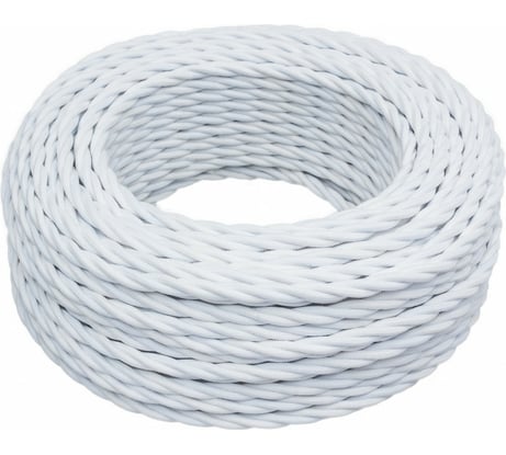 Провод Bironi 3x1,5 белый (матовый) 10м B1-434-71-10
