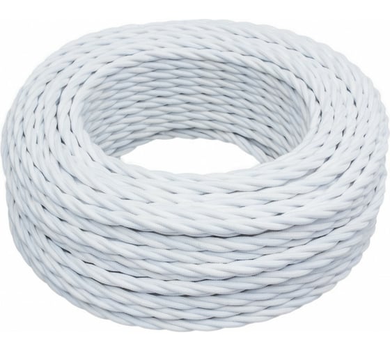 Провод Bironi 3x2,5 белый (матовый) 10м B1-435-71-10