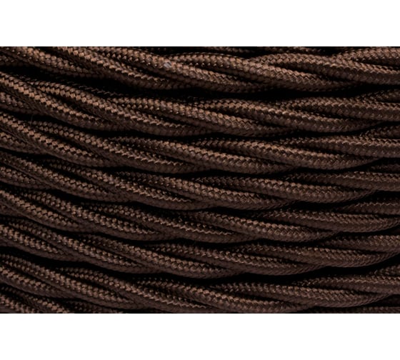 Провод Bironi 3x2,5 коричневый (глянец) 10м B1-435-072-10