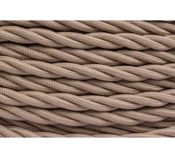 Провод Bironi 3x2,5 капучино (матовый) 20м B1-435-716-20
