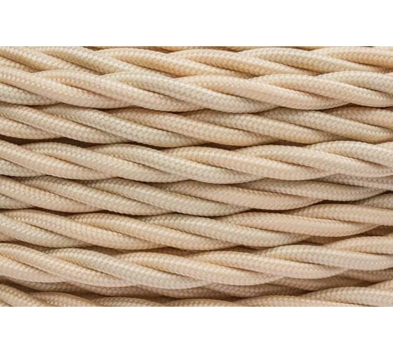 Коаксиальный кабель Bironi, песочное золото, матовый, 20м B1-426-719-20