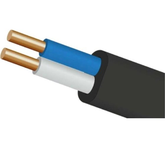 Кабель ВВГ-П нг(А) LS iTOK 2x2,5 ГОСТ (5 метров) i-KPP-VVGNG-LS-225-5