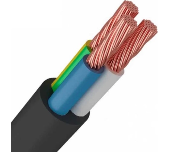 Провод ПВСн iTOK 3x1,5 ГОСТ черный (5 метров) i-KPP-PVSN-315-5-B