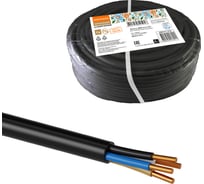 Провод TDM ELECTRIC ВВГмбнгА 4х2,5 220/380 20м Народный SQ0117-1218
