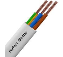 Провод Партнер-электро ПуГВВ 3x1,5 гост (50м) P056G-03NP05MC-B050