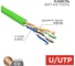 Кабель витая пара REXANT U/UTP CAT5e нг(А)-LSLTx 4x2х0,52мм 24AWG IN зеленый 305м 01-0061 2