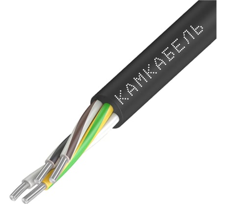 Кабель Камкабель АсВВГнг А - LS 4х4 мм 100 м ГОСТ 115)F40JF0007ЪЮ0100М