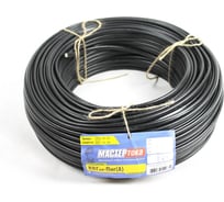 Провод ВВГбм-Пнг ТУ 2х2,5 100м черный МАСТЕРтока 10261