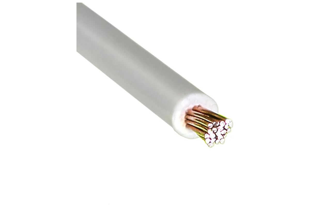 Провод ТУ ПВбм 3 1х1 белый 100м МАСТЕРтока 11004 - выгодная цена ...