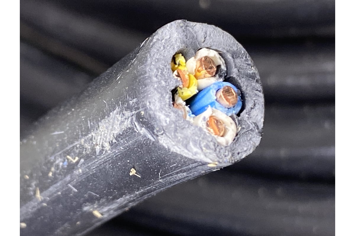 Силовой кабель АлКЗ ВВГнг(А)-LS 5x2,5 -0,66 (10м) ГОСТ VVG-P 5x2,5-10 ...