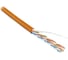 Кабель витая пара Hyperline UUTP4-C5E-S24-IN-PVC-OR-305 (305 м) неэкранированная U/UTP, категория 5e, 4 пары (24 AWG), одножильный (solid), PVC, -20C – +70C, оранжевый - гарантия: 15 лет компонентная, 25 лет системная 42016 2