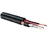 Кабель видеонаблюдения Hyperline COAX-F5981BV-250-500 (500 м) RG-59, 75 Ом, жила - 23 AWG, с двумя жилами 0.5 мм, внешний диаметр 6.1мм, PVC 254848 1